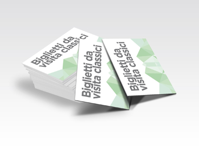 Stampa Biglietti Da Visita Reparto Stampa